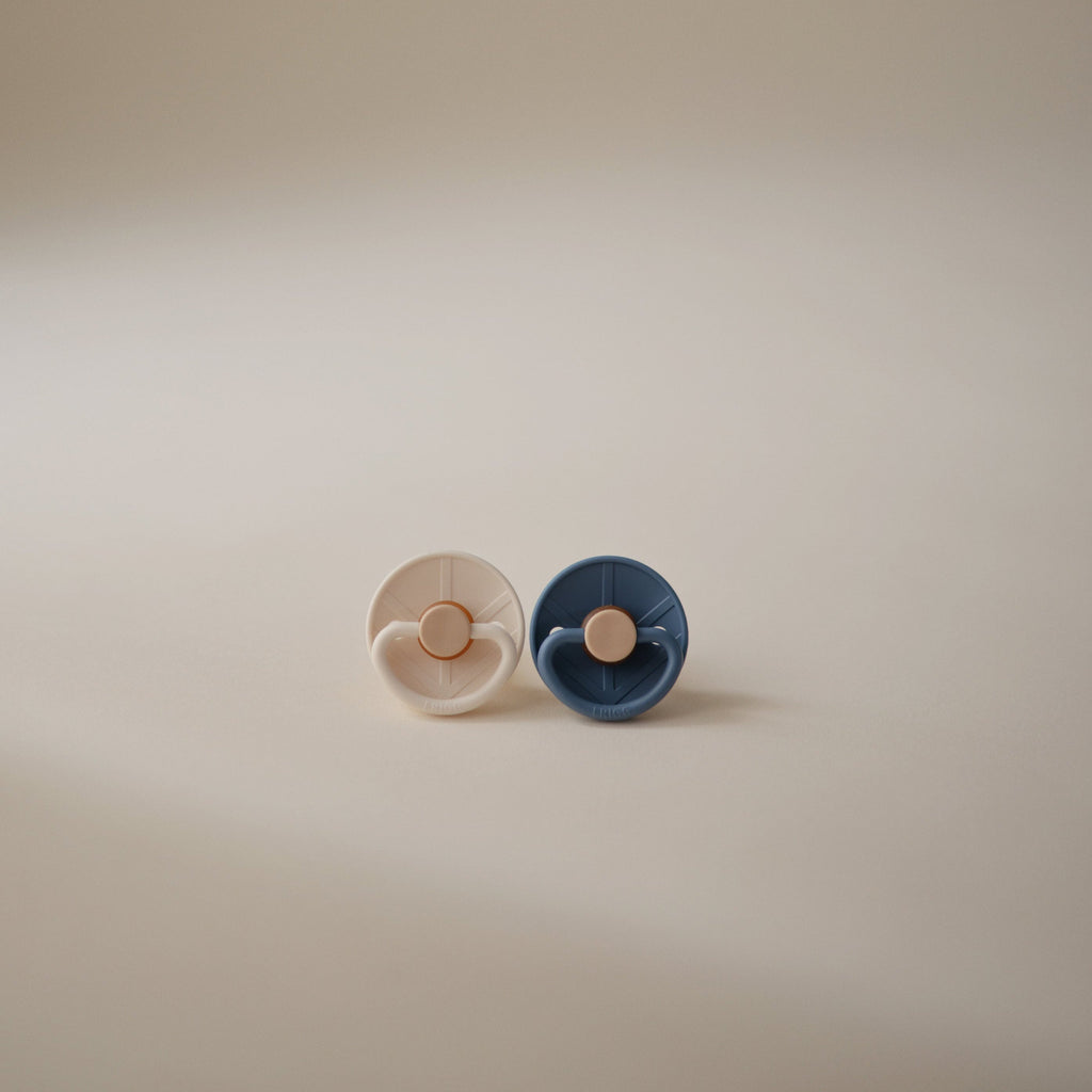 FRIGG Little Viking Natural Rubber Pacifier 2-Pack