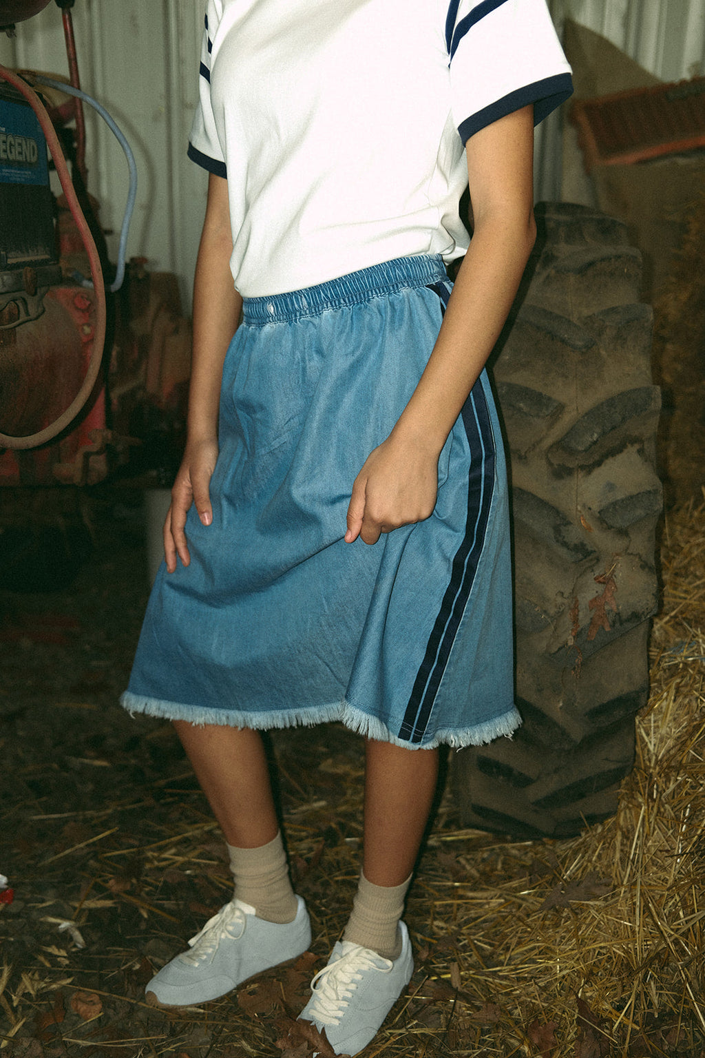 Cynthia Skirt - Blue