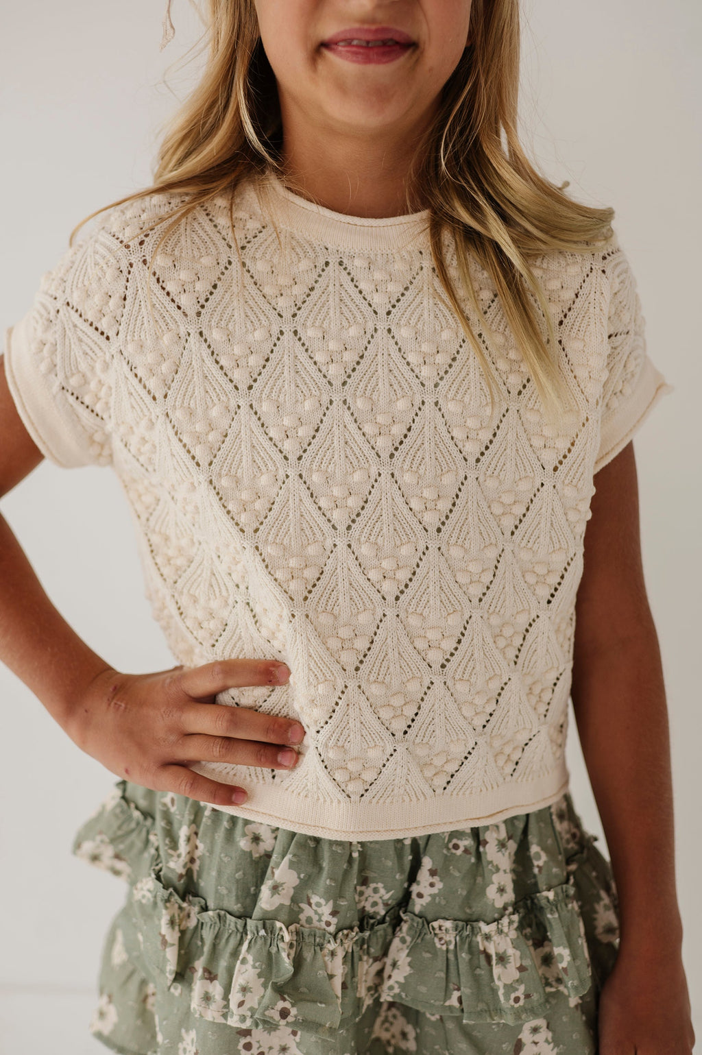Open Weave Sweater