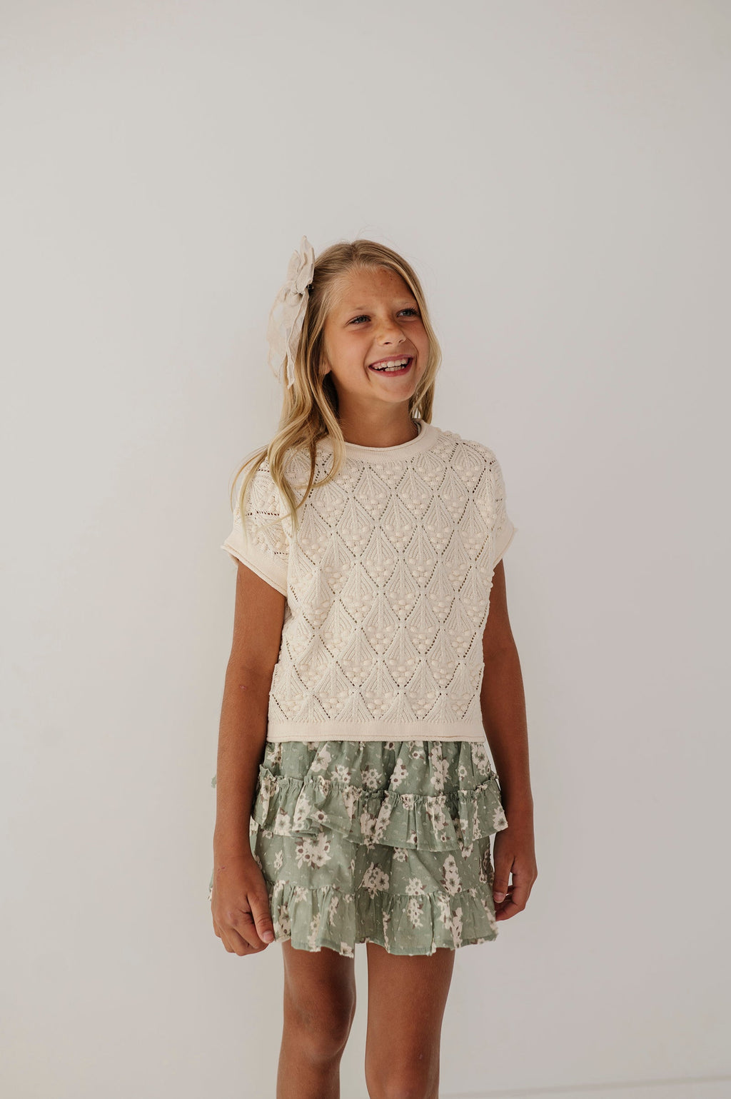 Open Weave Sweater