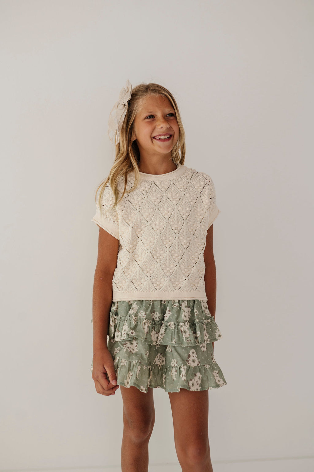 Open Weave Sweater