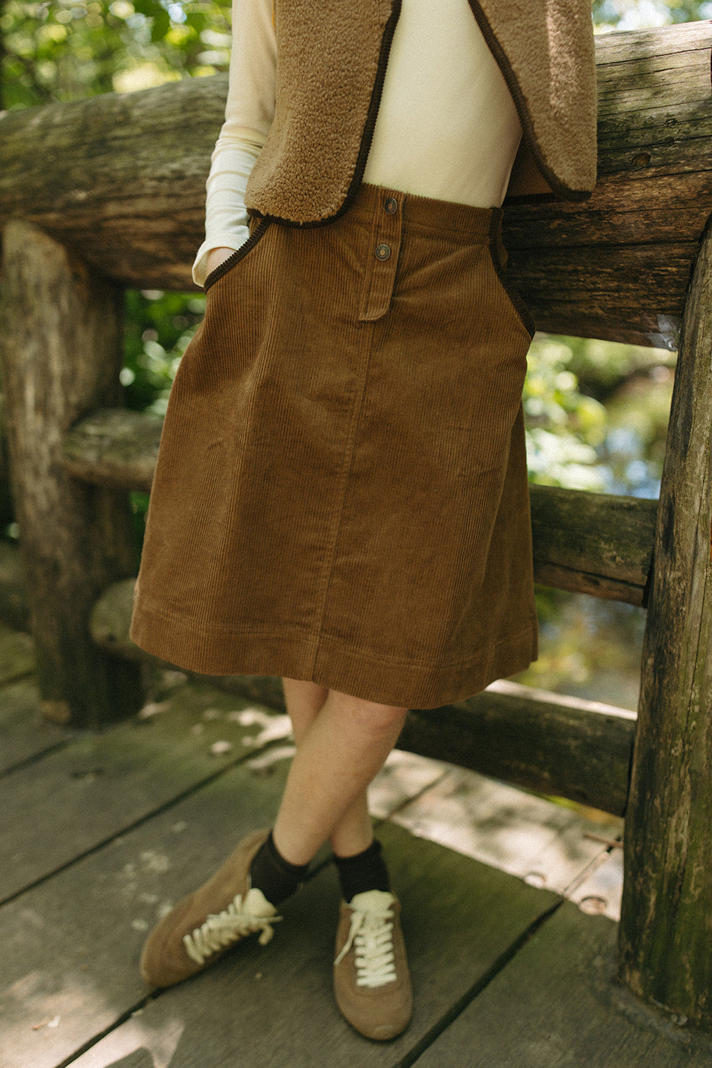 Ella Skirt - Tan