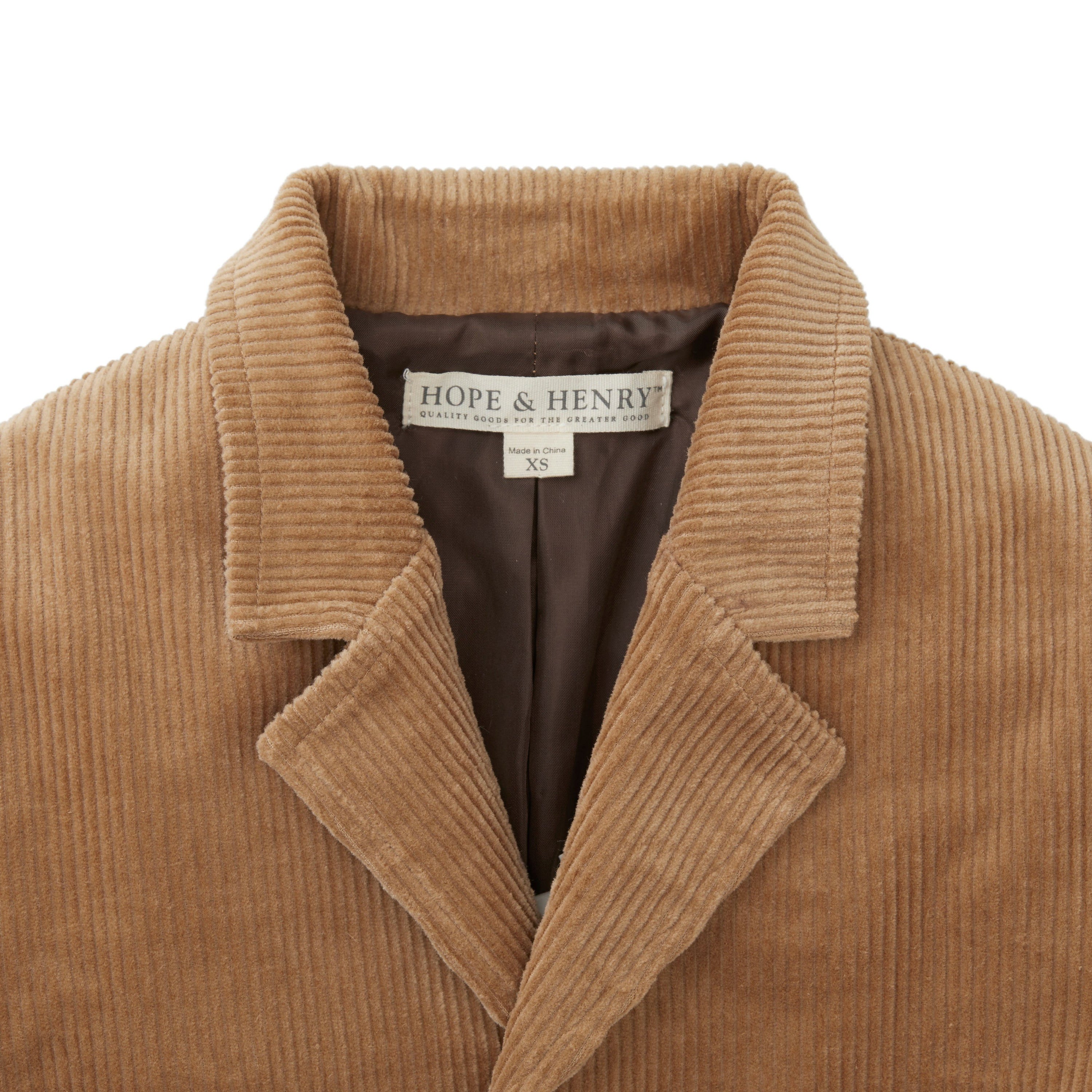 Organic Corduroy Blazer