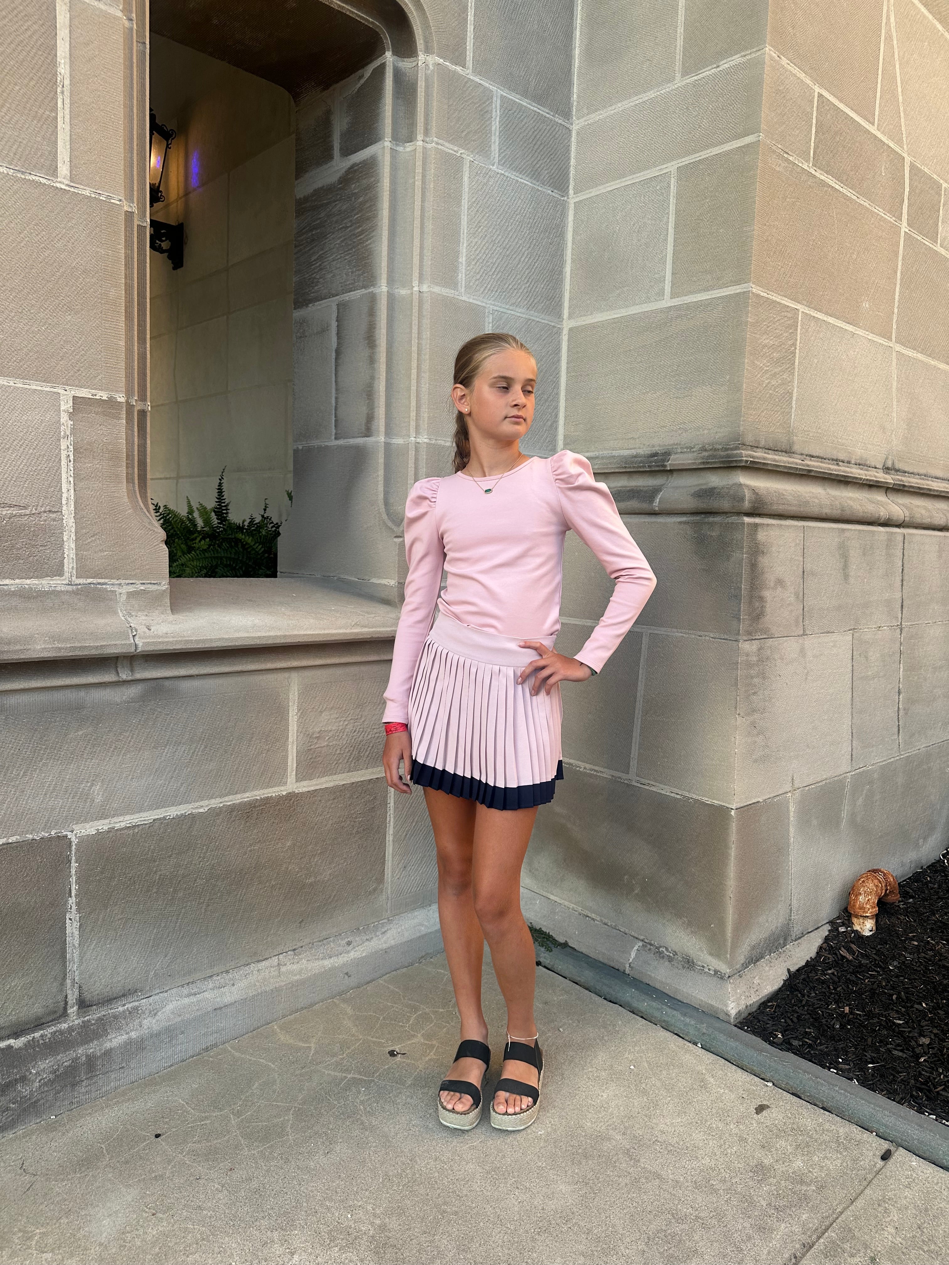 Elegant Pleated Skirt