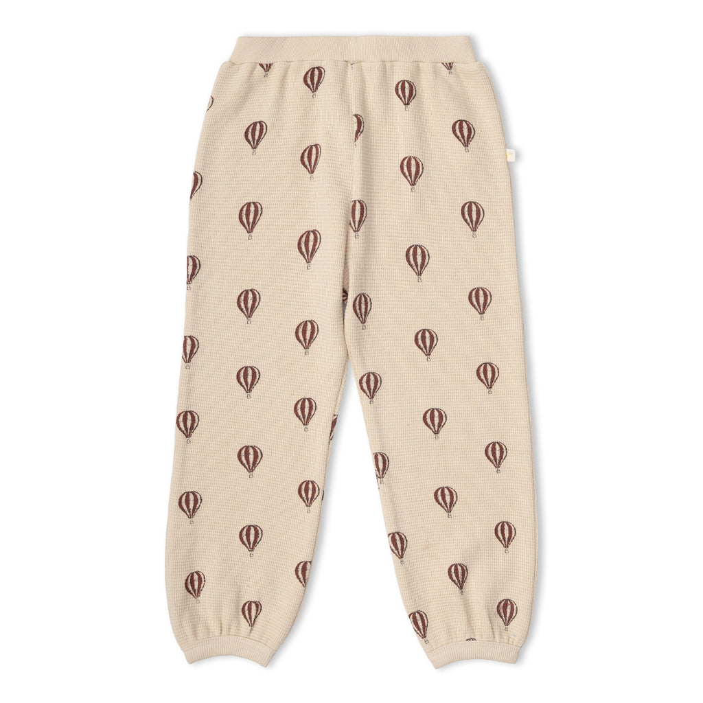 Organic Tee & Pant Slouch Set - Ballon Voyage
