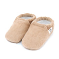 Corduroy Soft Sole Baby Moccasins – Beige