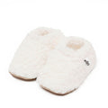Teddy Soft Sole Baby Slippers – White