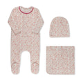 Winter Velour Print Pink - Full Set