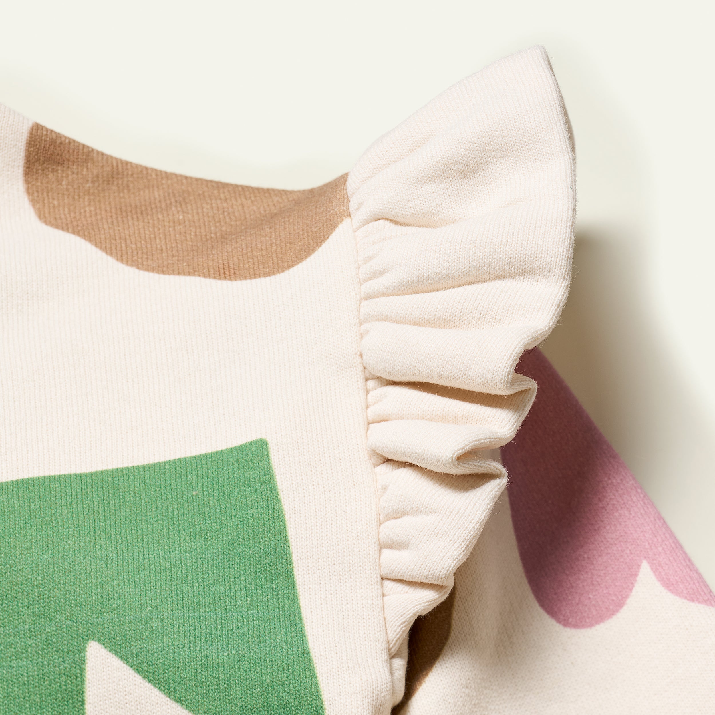 Mon Coeur Ruffled Sweatshirt