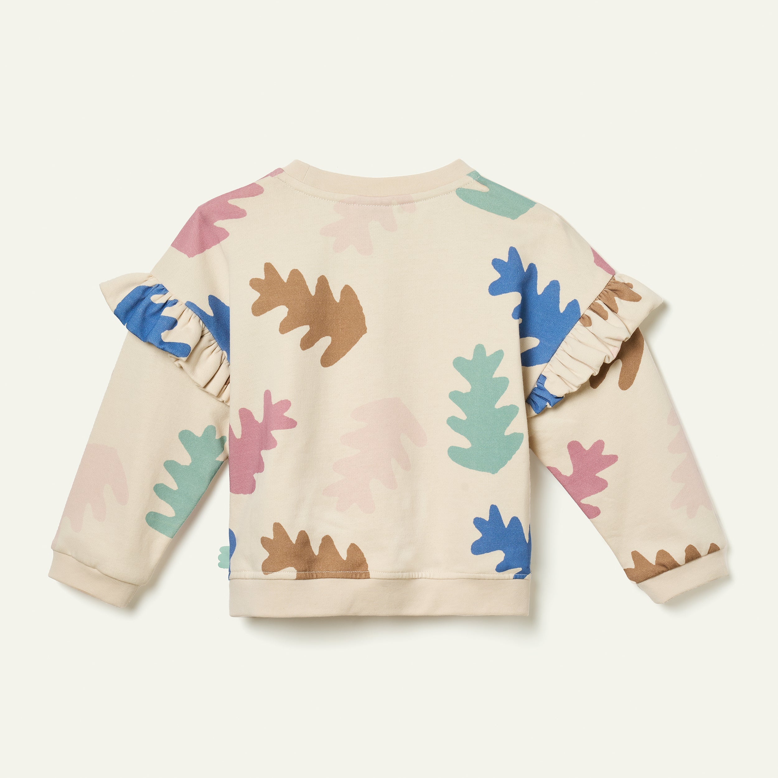 Autumn Ruffle Sweatshirt