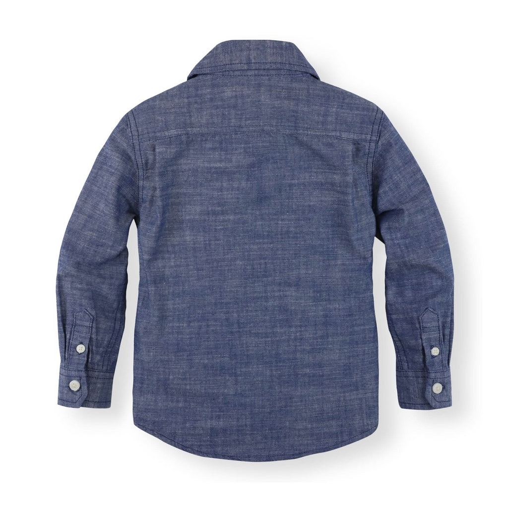Organic Chambray Button Down Shirt