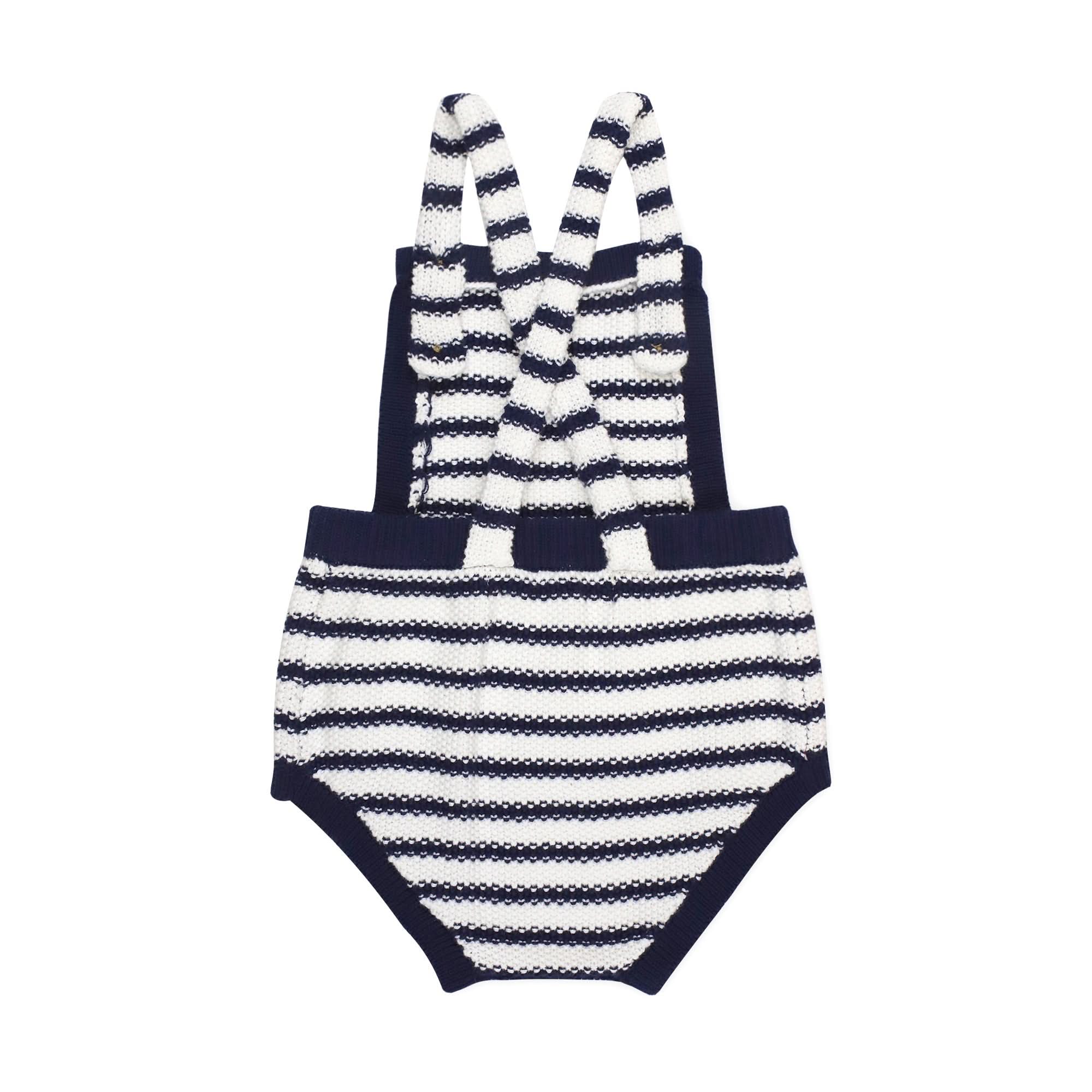 Overall Sweater Romper