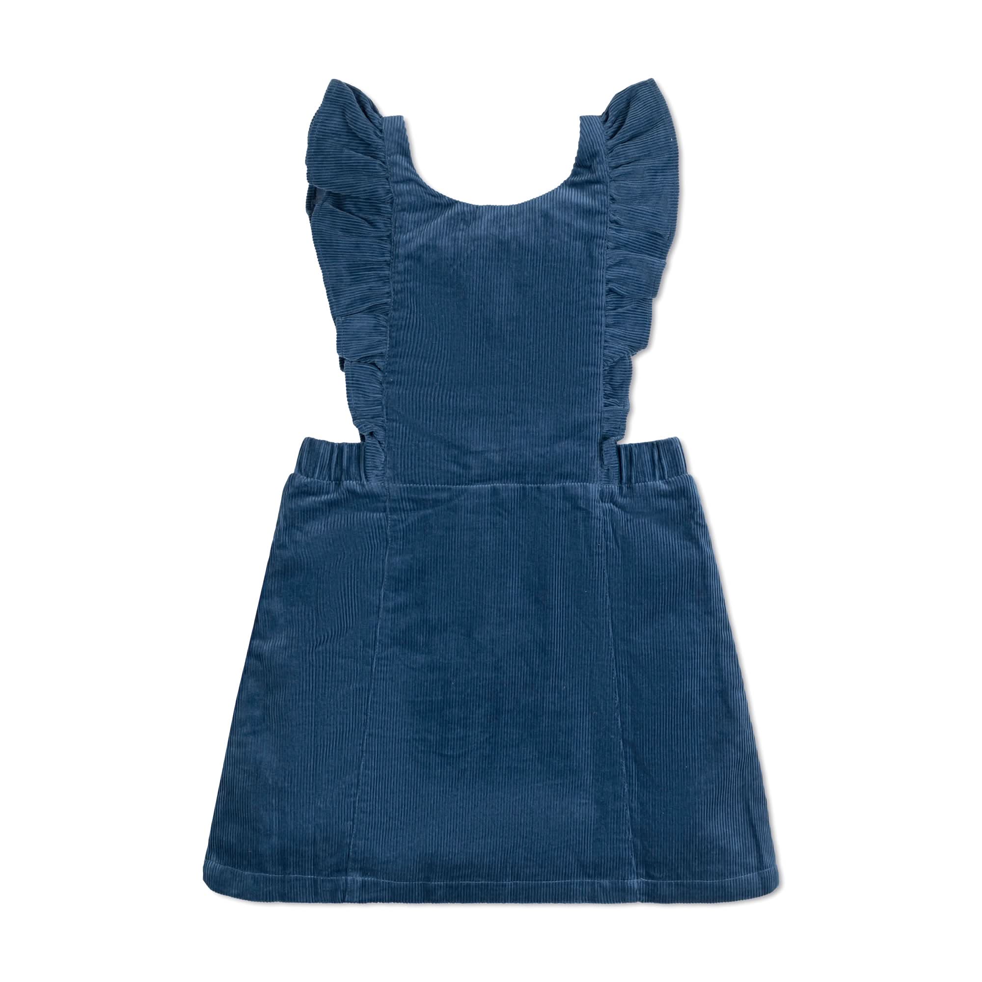 Organic Corduroy Ruffle Jumper