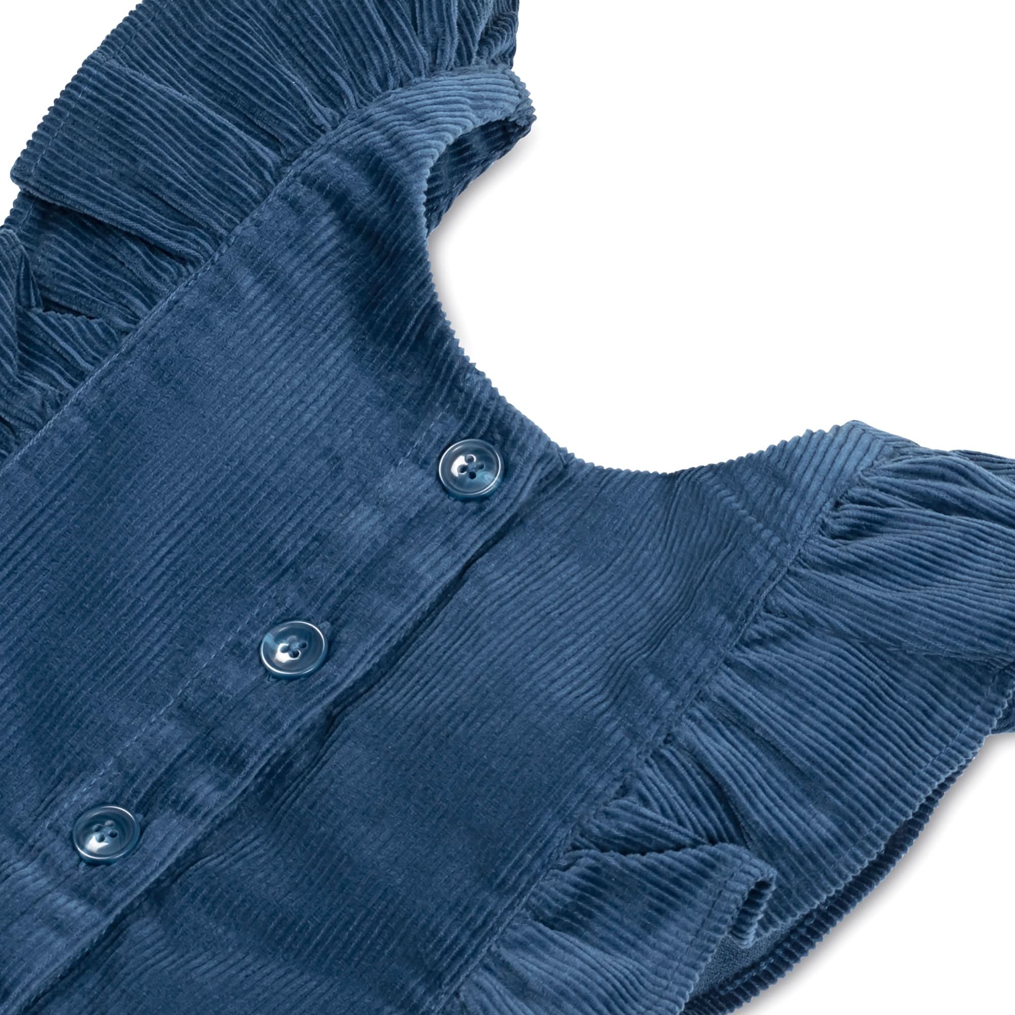 Organic Corduroy Ruffle Jumper