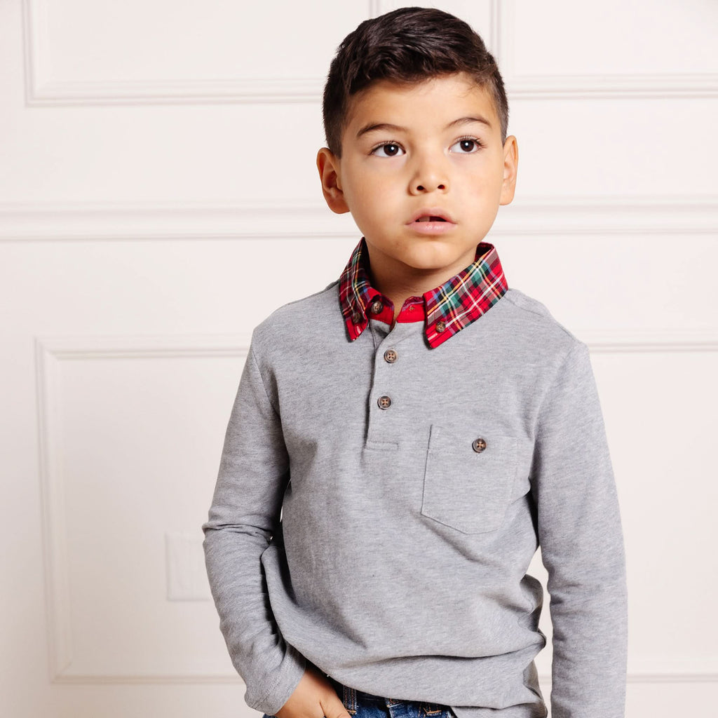 Long Sleeve Polo Shirt
