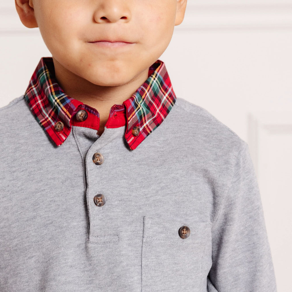 Long Sleeve Polo Shirt