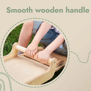 Montessori Wooden Seesaw – Balance & Coordination Development