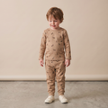 Organic Tee & Pants Set - Woodland Fox