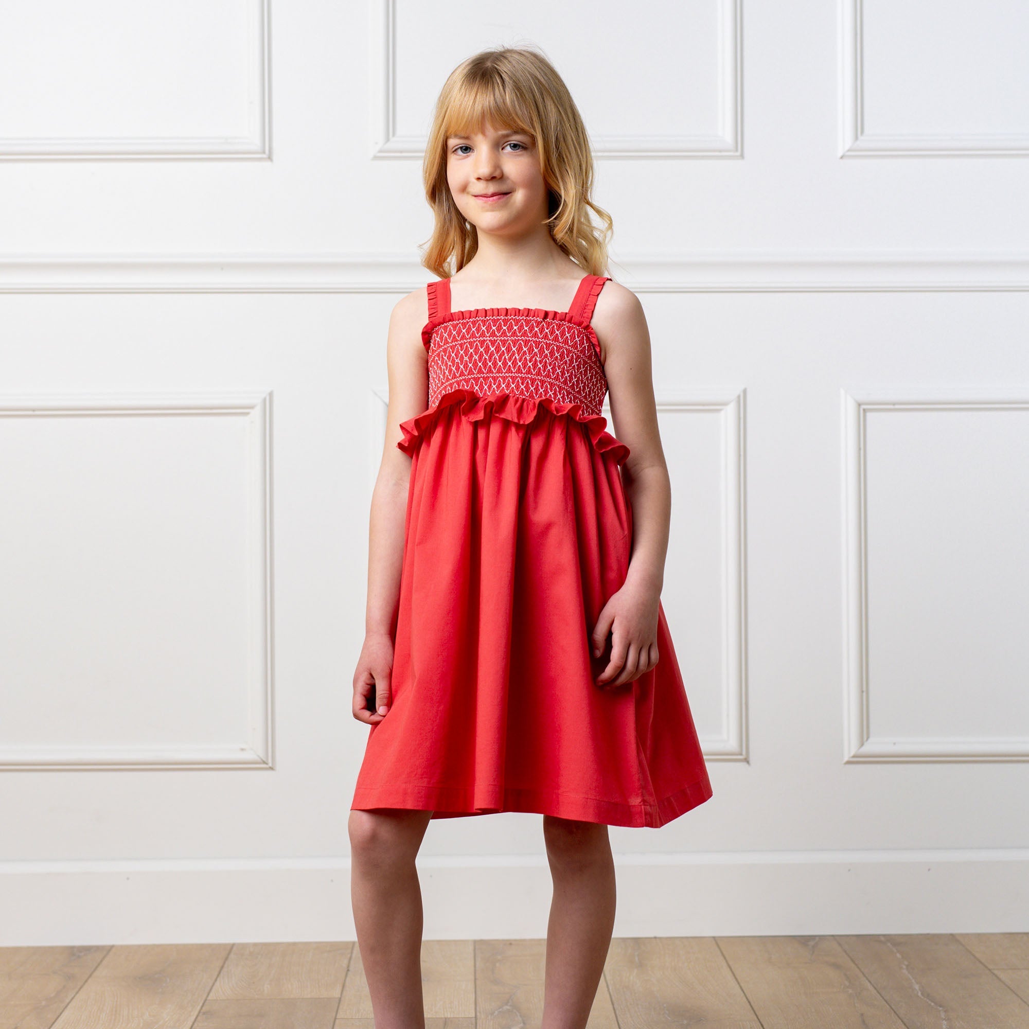 Organic Smocked Sundress