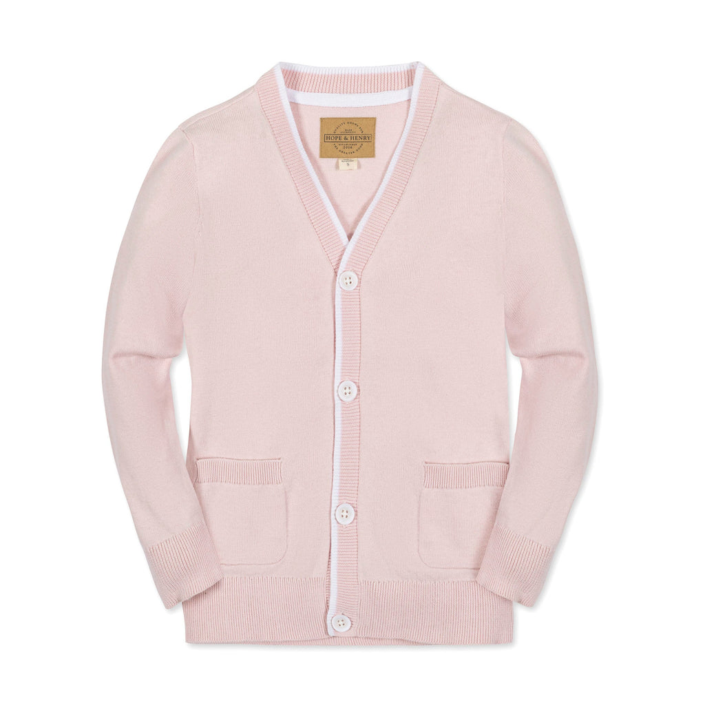 Organic Tipped Cardigan