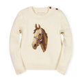 Organic Horse Intarsia Sweater