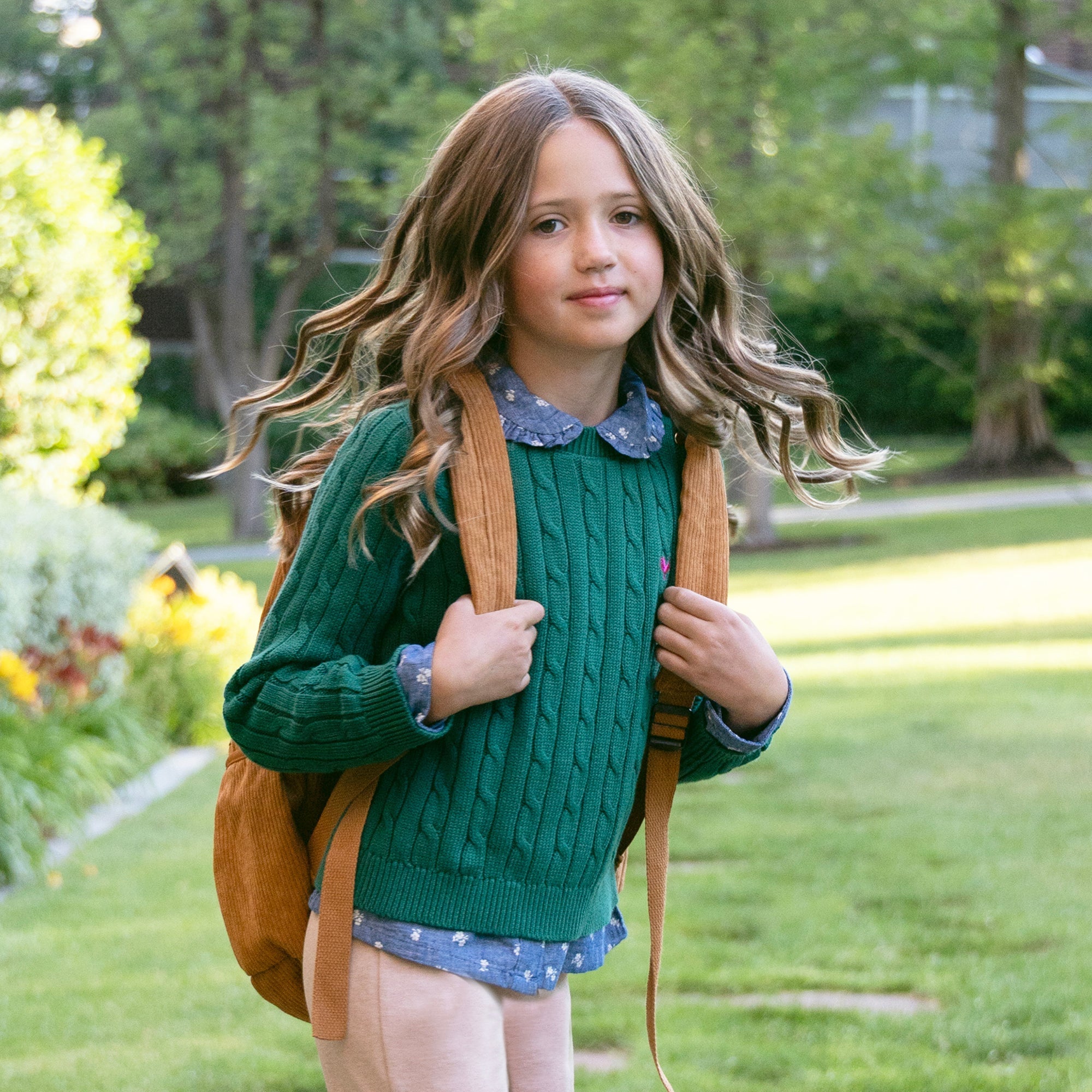 Organic Peter Pan Collar Top