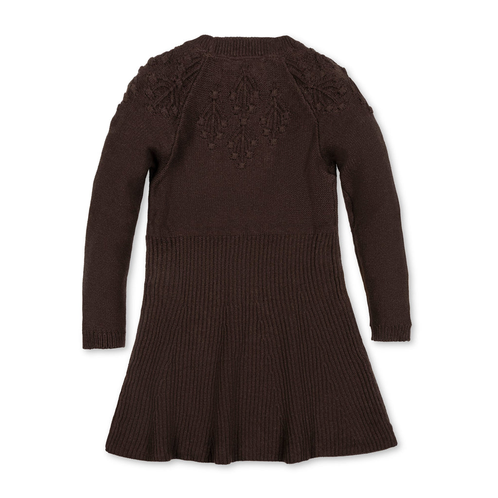 Organic Bobble Yoke Sweater Dress