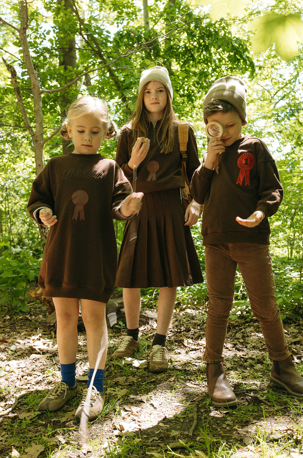 Polo Club Sweatdress - Chocolate