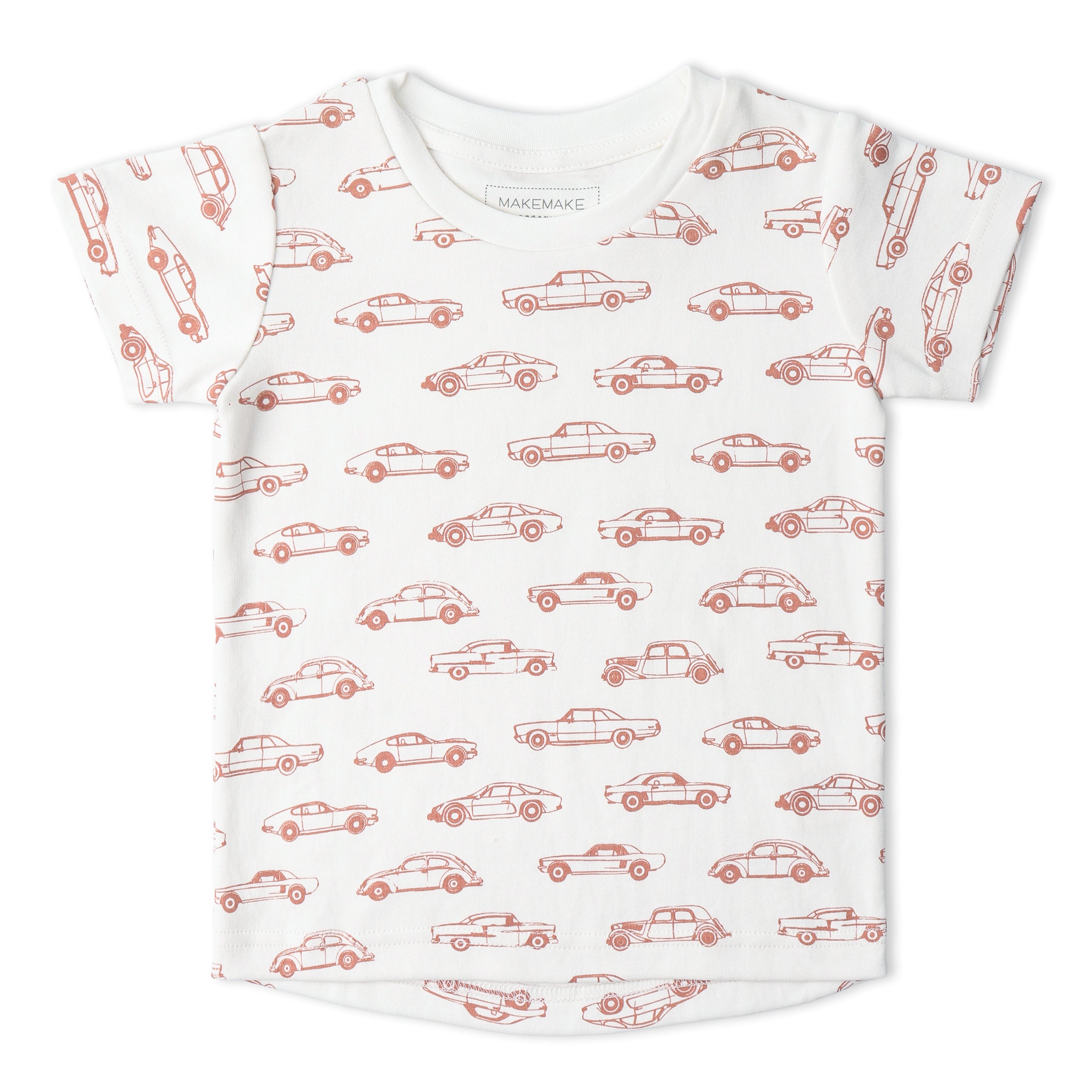 Organic Tee & Shorts Set - Cars