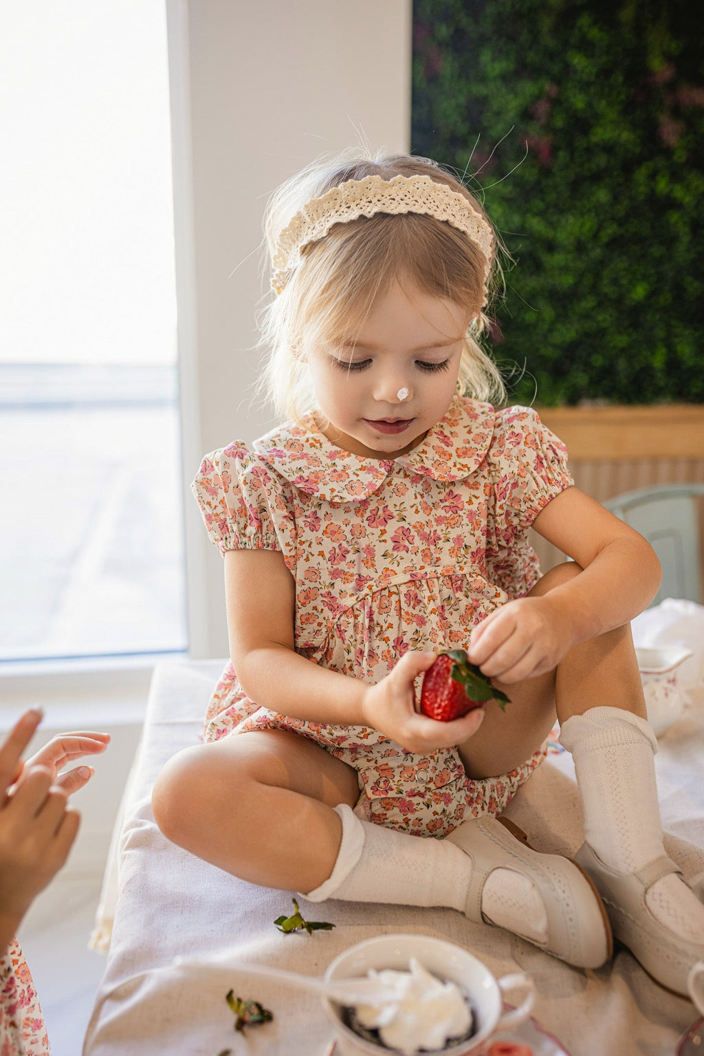 Rosewood Garden Romper