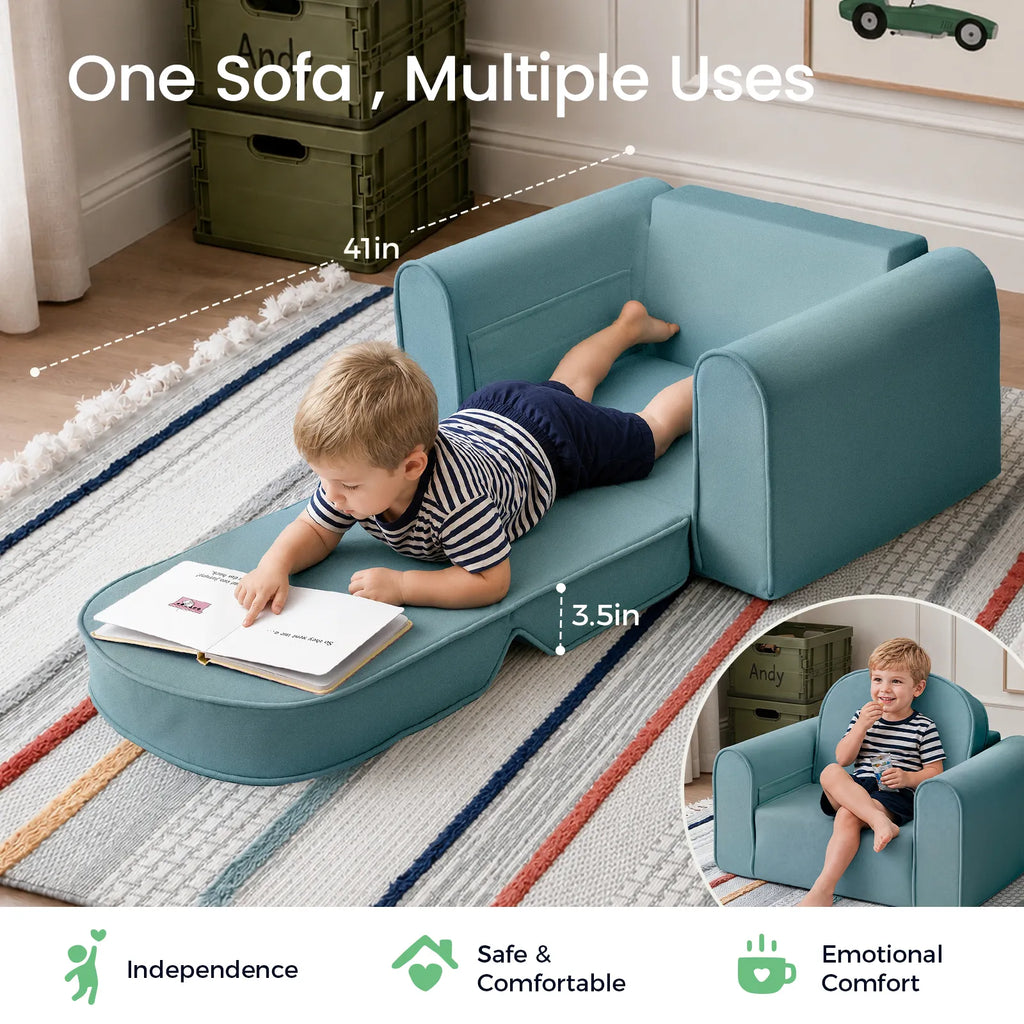 Tiny Land® GentleSnug Kids Sofa Chair