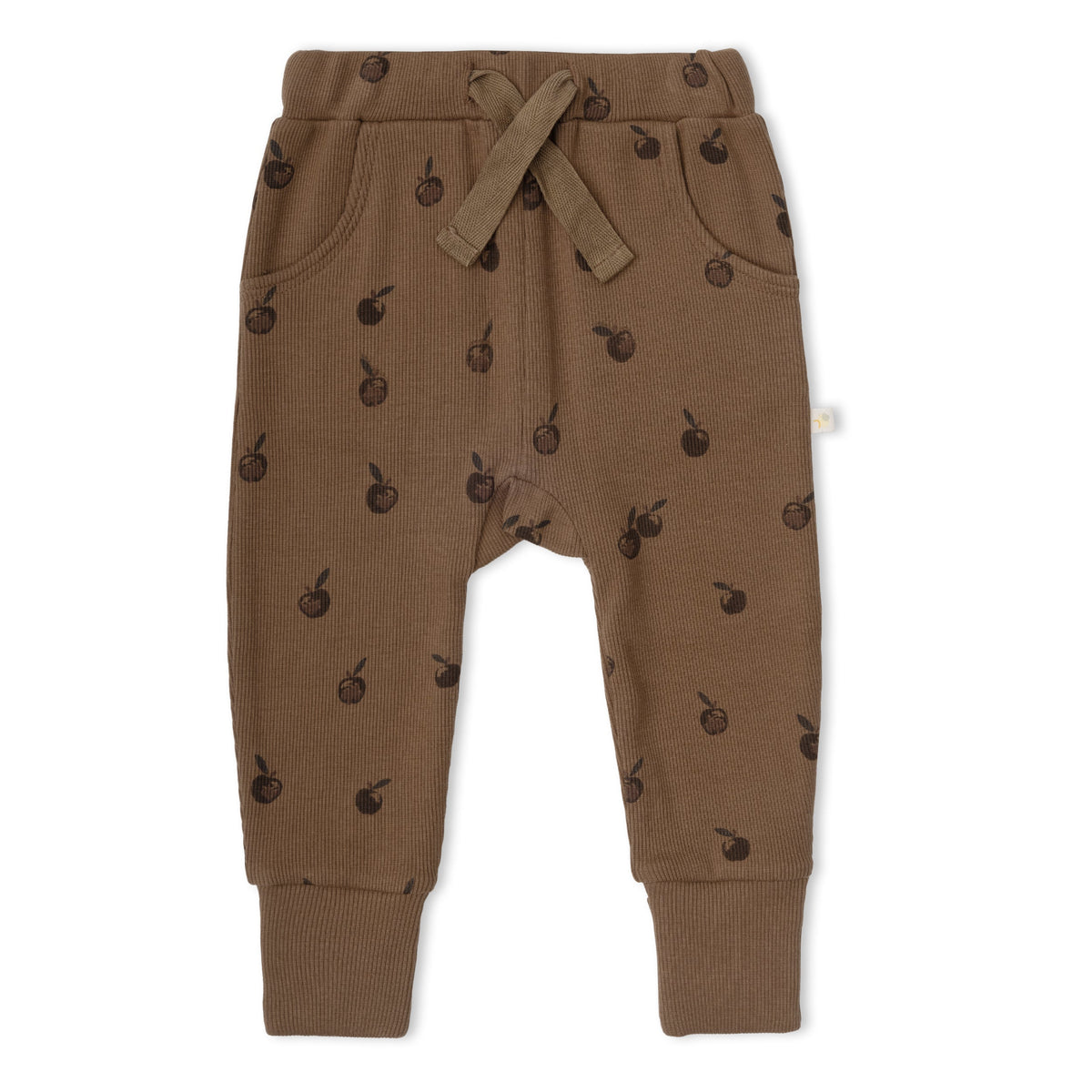 Organic Kimono Onesie & Pants Set - Apple