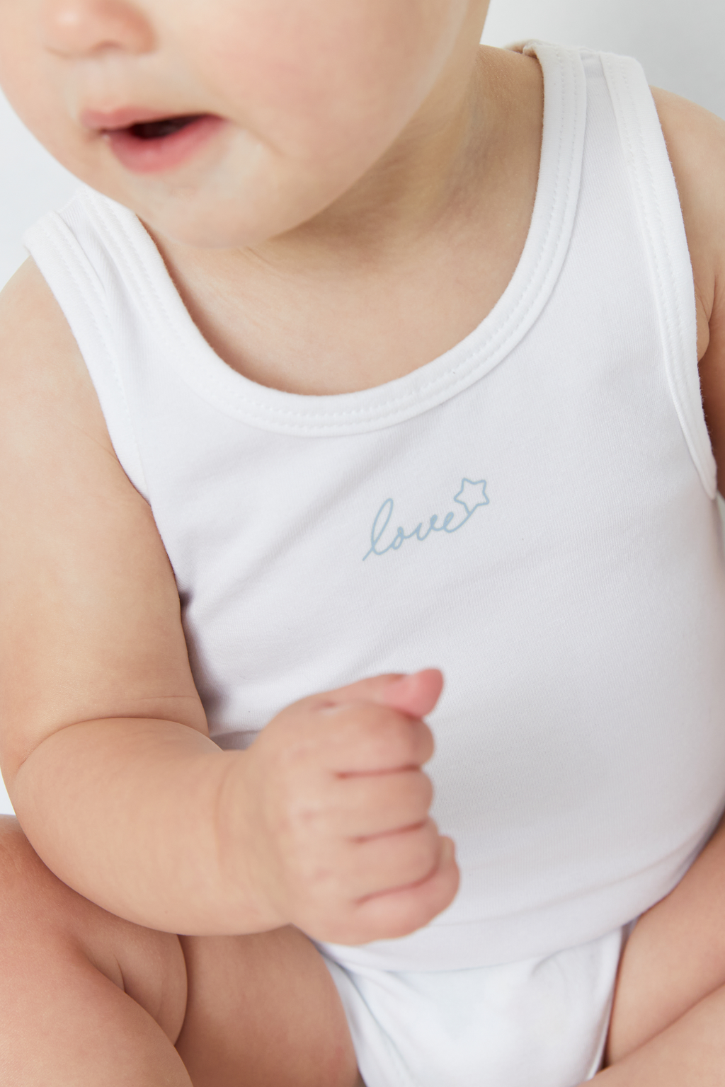 Feathers Baby Super Soft Cotton Onepiece Bodysuit Undershirt