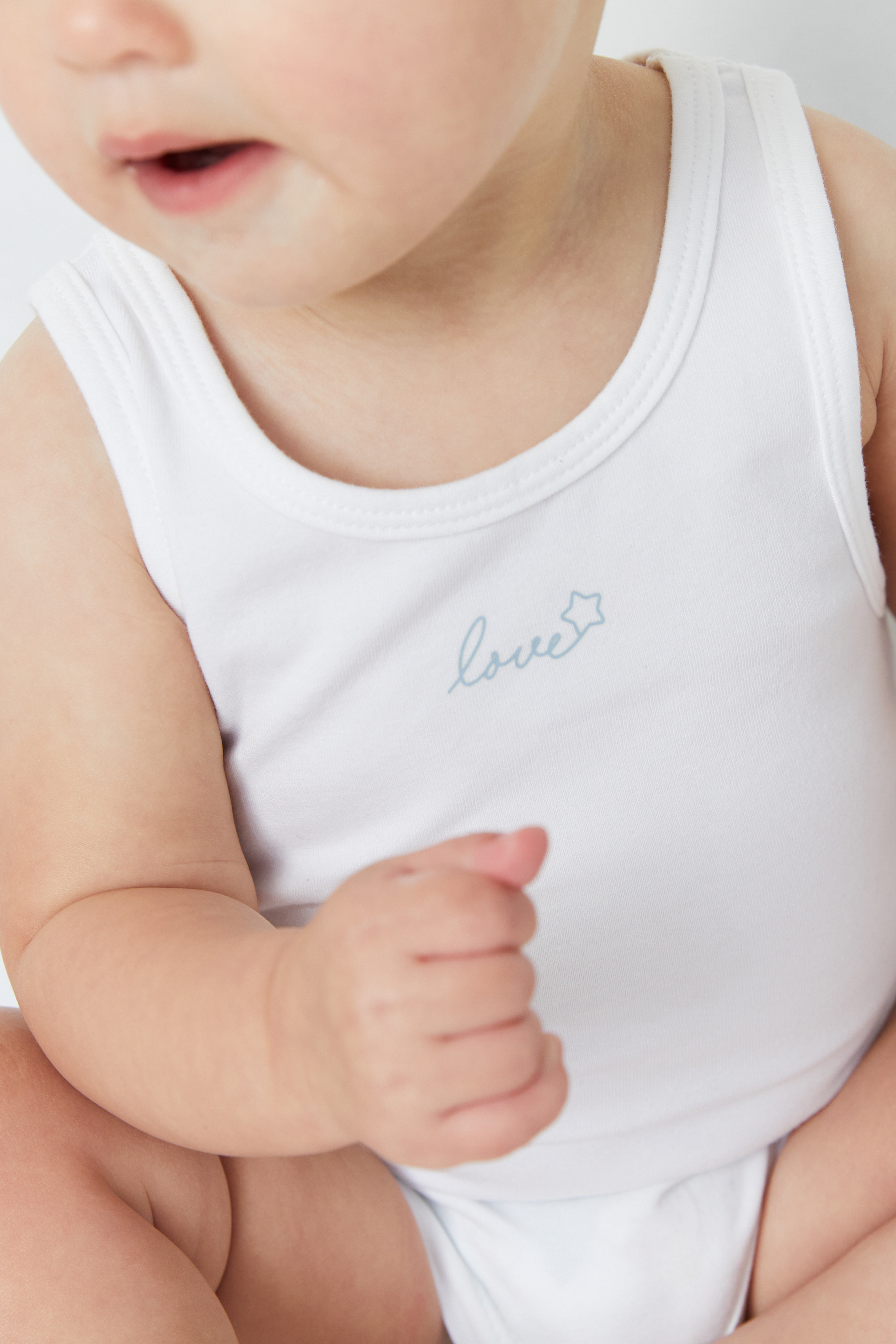 Feathers Baby Super Soft Cotton Onepiece Bodysuit Undershirt