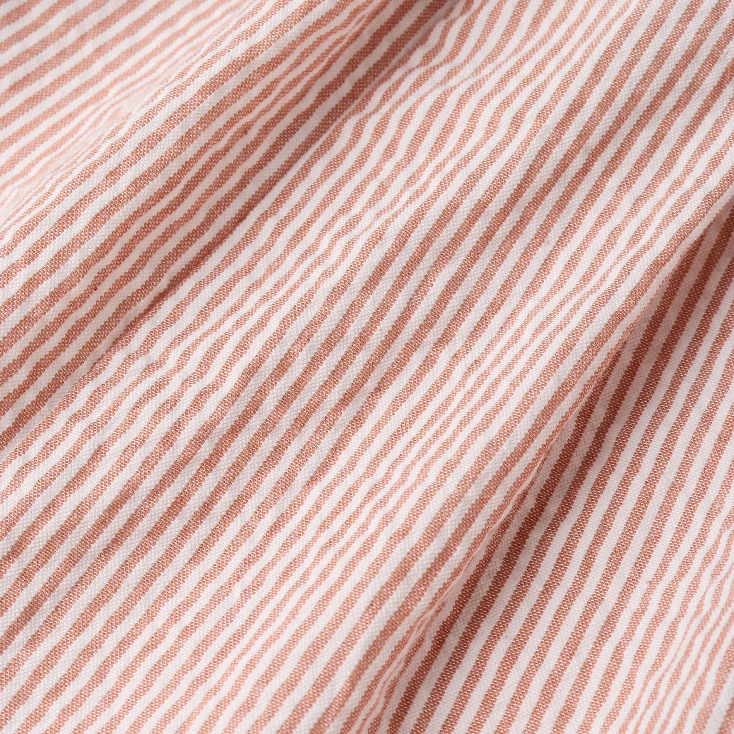 Organic Cross Back Dress - Coral Stripes