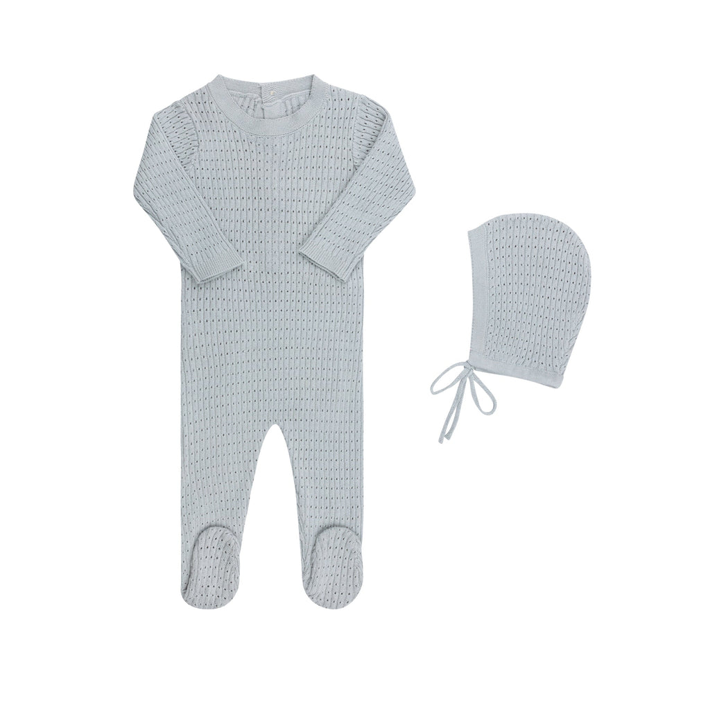 Pointelle Knit Layette Set