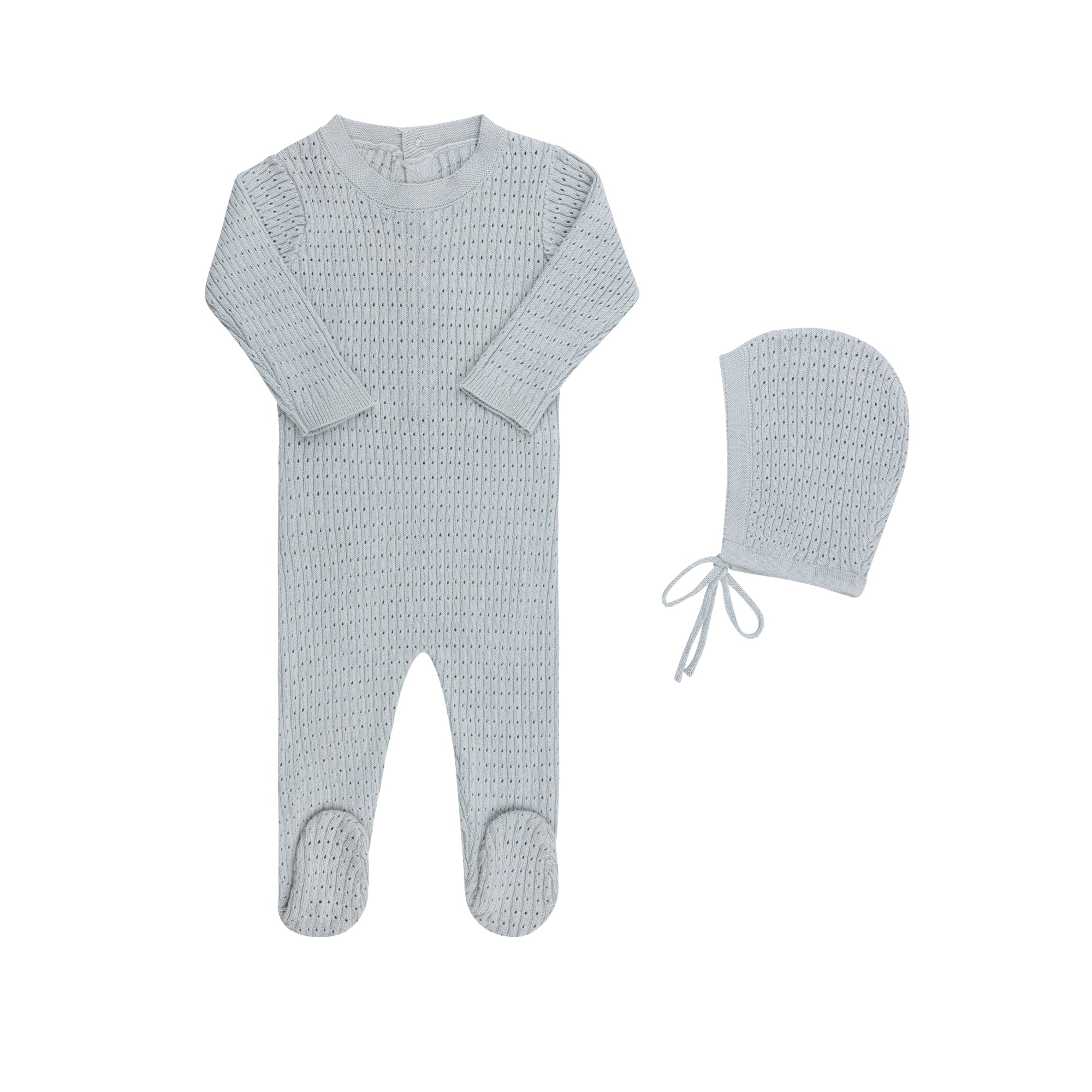 Pointelle Knit Layette Set