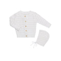 Pointelle Knit Cardigan