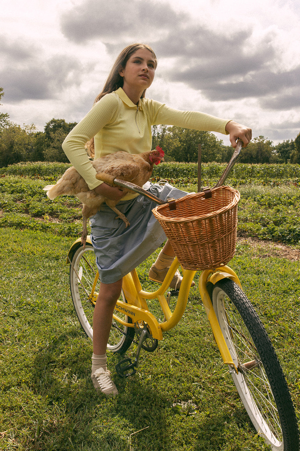 Olivia Tee - Yellow