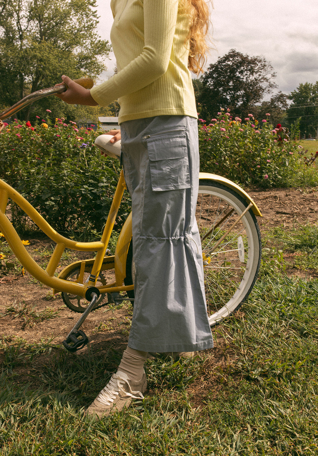 Bae Maxi Skirt - Blue