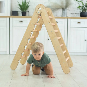 Montessori Triangle Ladder – Perfect for Active Children Development - KiddoLux