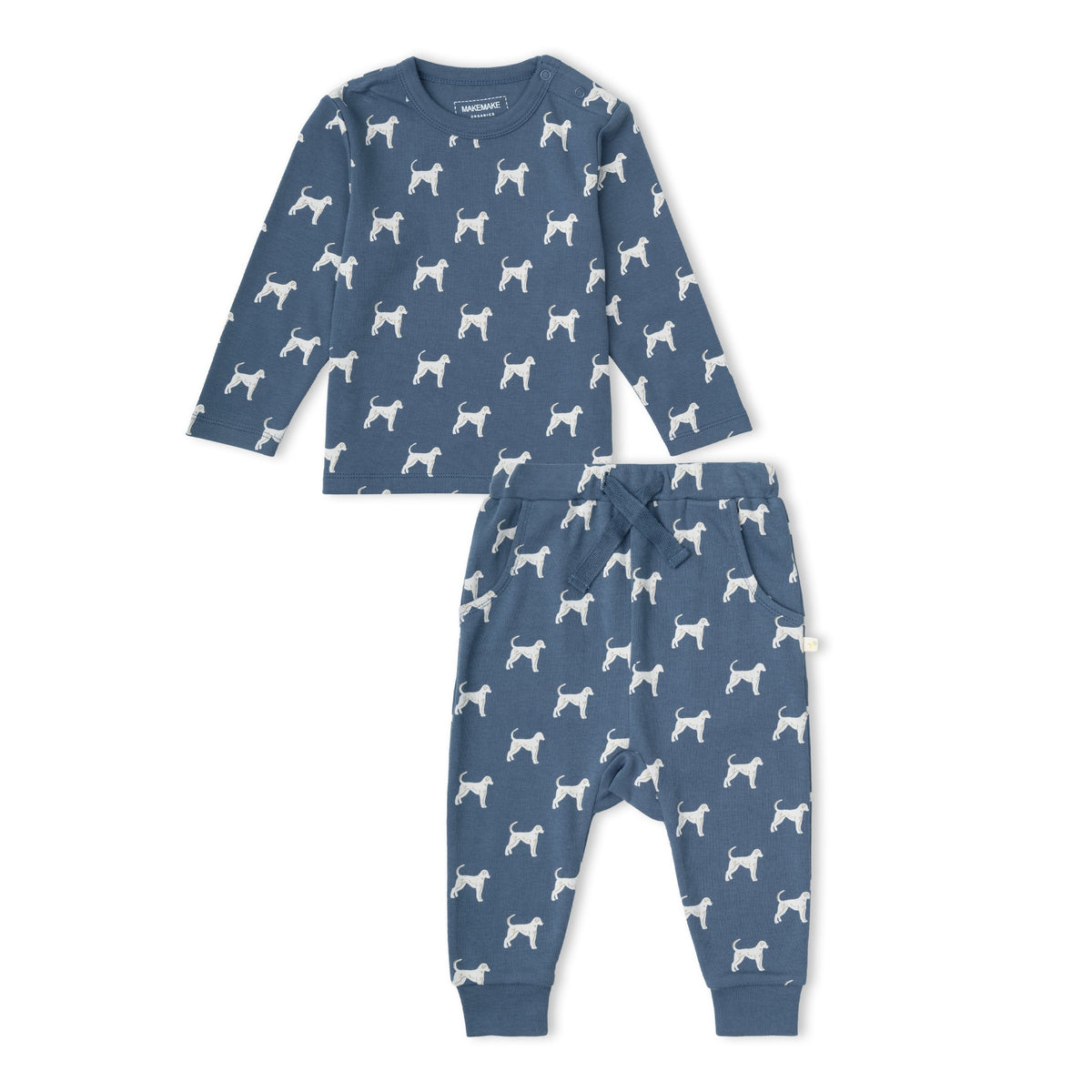 Organic Tee & Pants Set - Dog