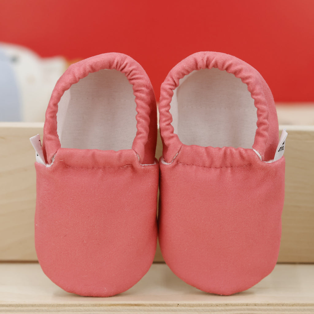 Pink Soft Sole Baby Moccasins