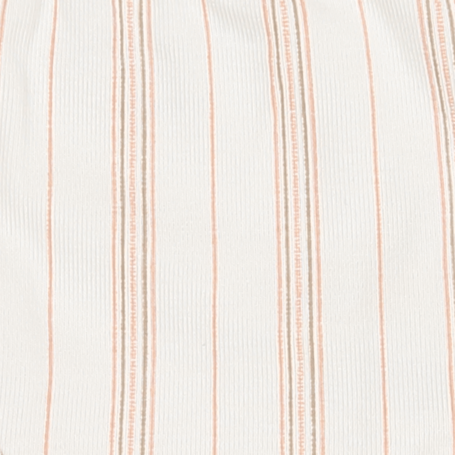 The Printed Tank Onesie - Rose Stripe