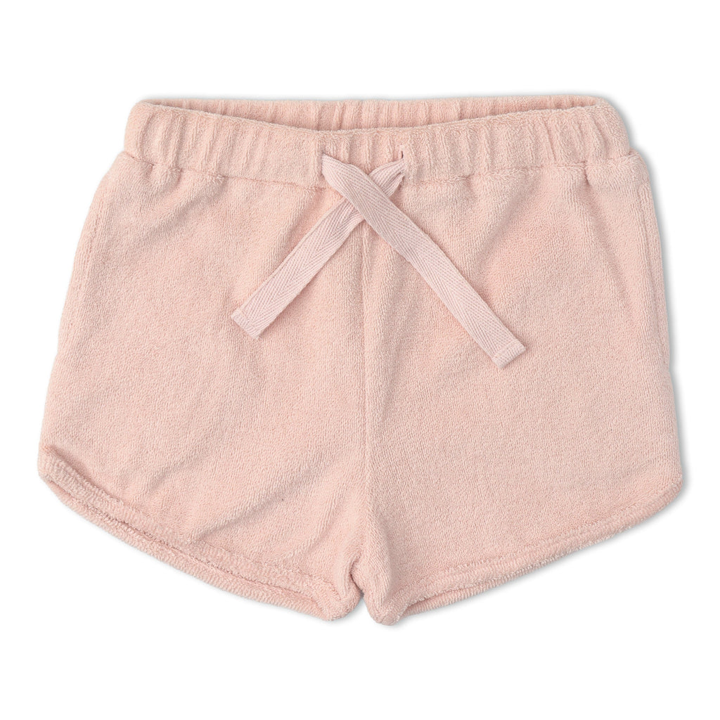 Organic Sleeveless Tee & Shorts Set - Blush