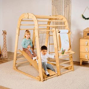 Indoor Montessori Playground – Ultimate Climbing Set for Kids - KiddoLux