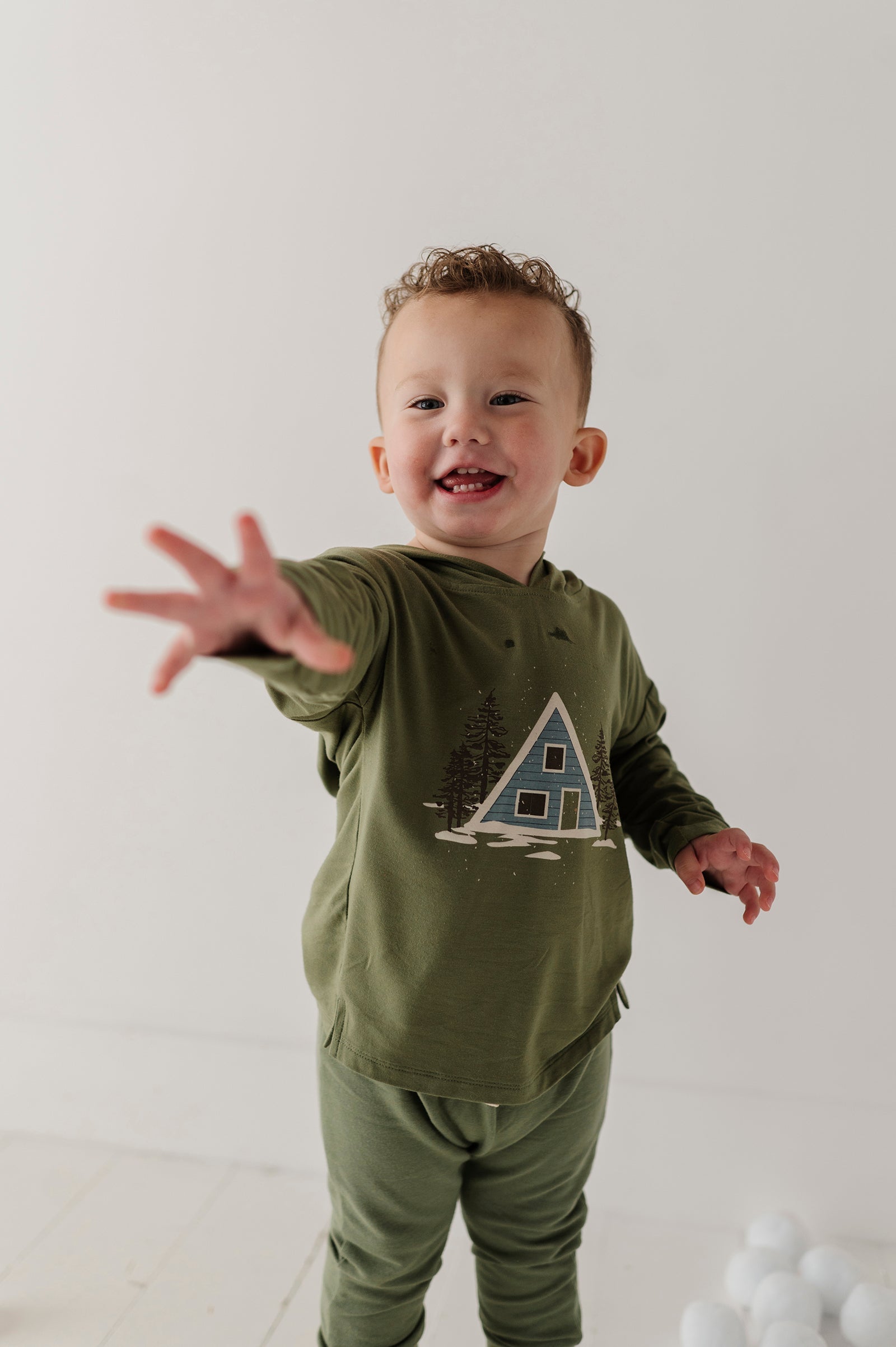 Boy's Jersey Hoodie