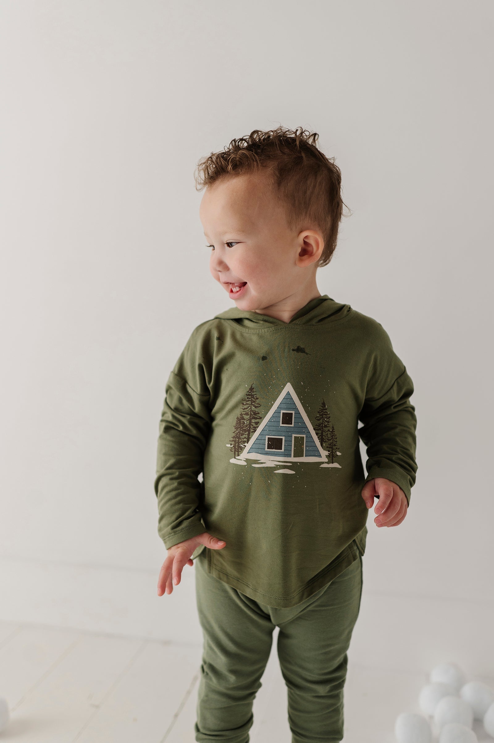 Boy's Jersey Hoodie
