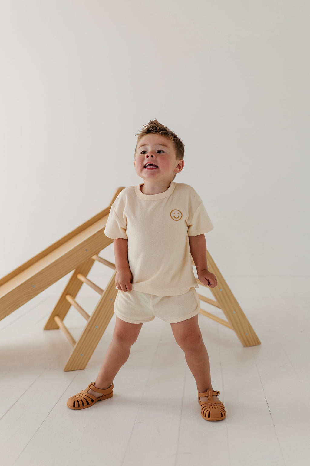 Short Sleeve Cotton Terry Set