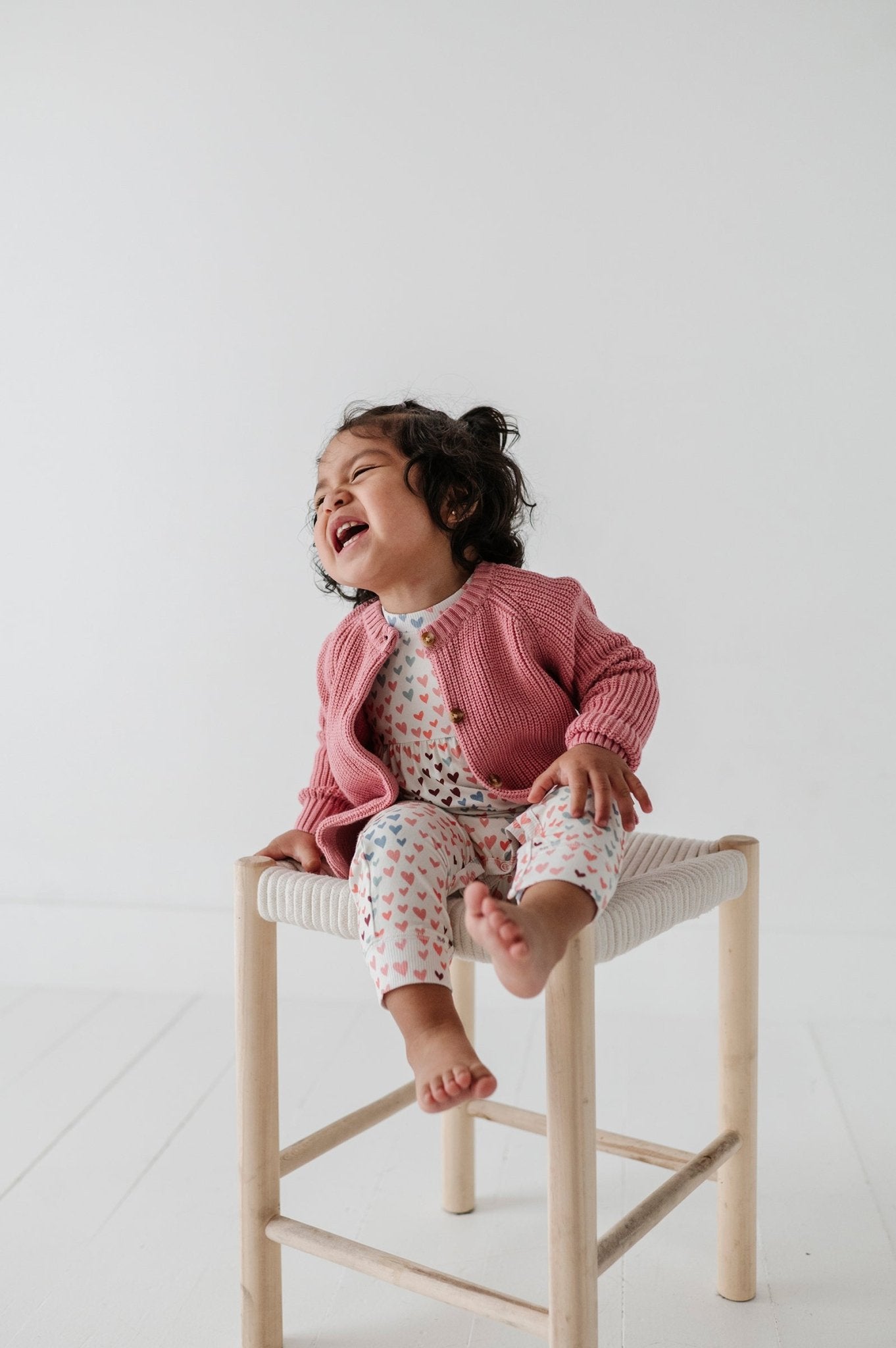 Girl's Knit Cardigan